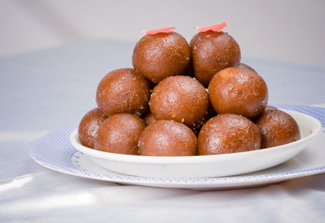 Representative stock photo for Gulab Jamun