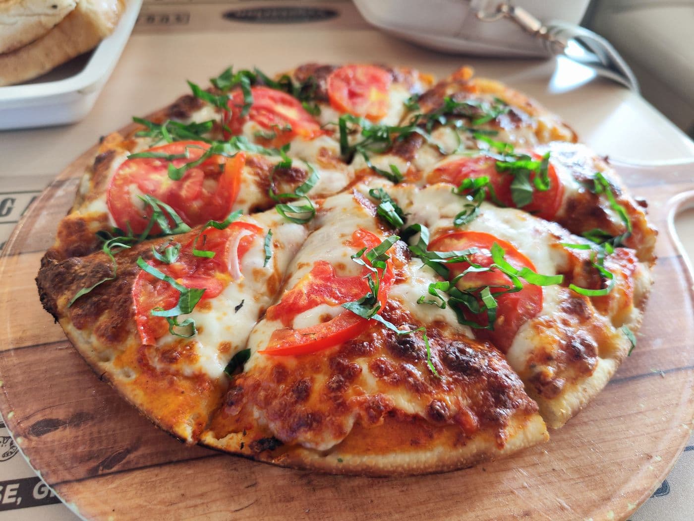 Representative stock photo for Pizza Margherita